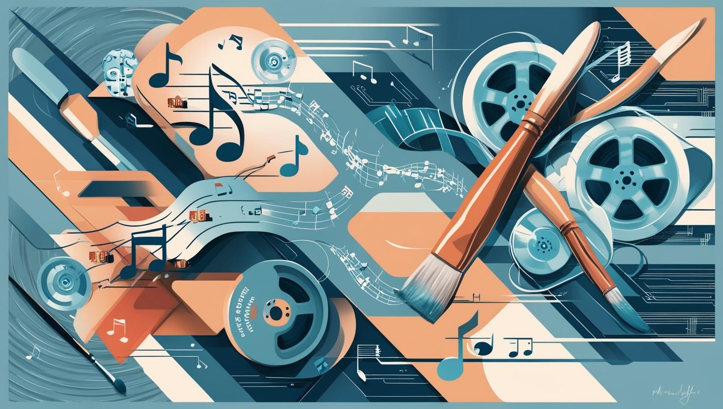 🎨 La inteligencia artificial en el cine, música y arte: ¿creatividad o copia?